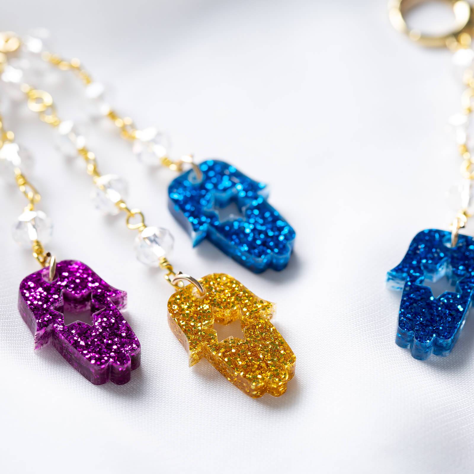 Yardena Hamsa Dangle Trio Earrings、mySite、topwebapps