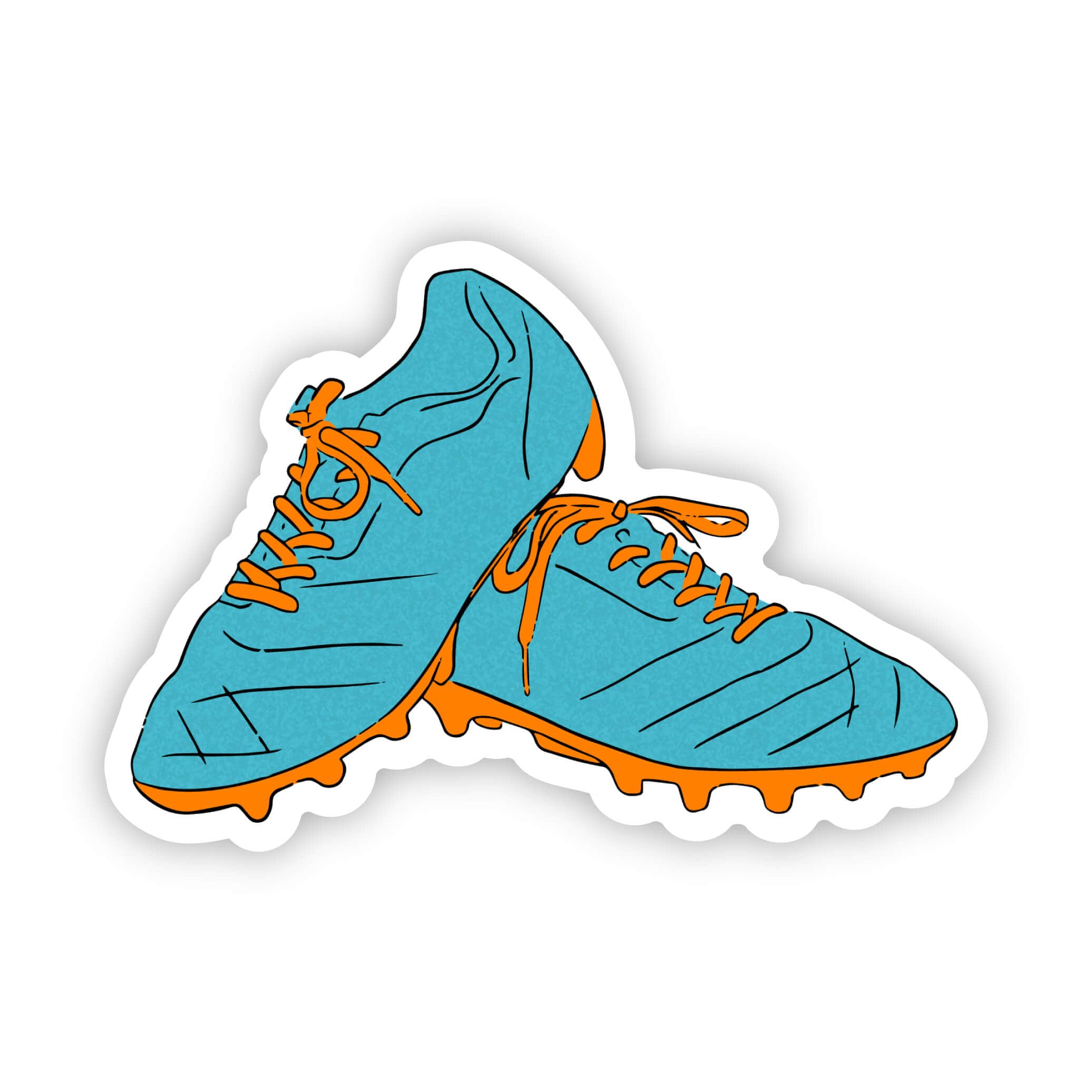  Soccer Cleats Sticker、mySite、ghnorth