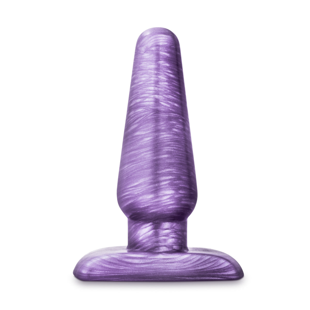 B Yours By Blush® | Cosmic Purple Swirl 4.75-Inch Anal Plug、mySite、bottomscart