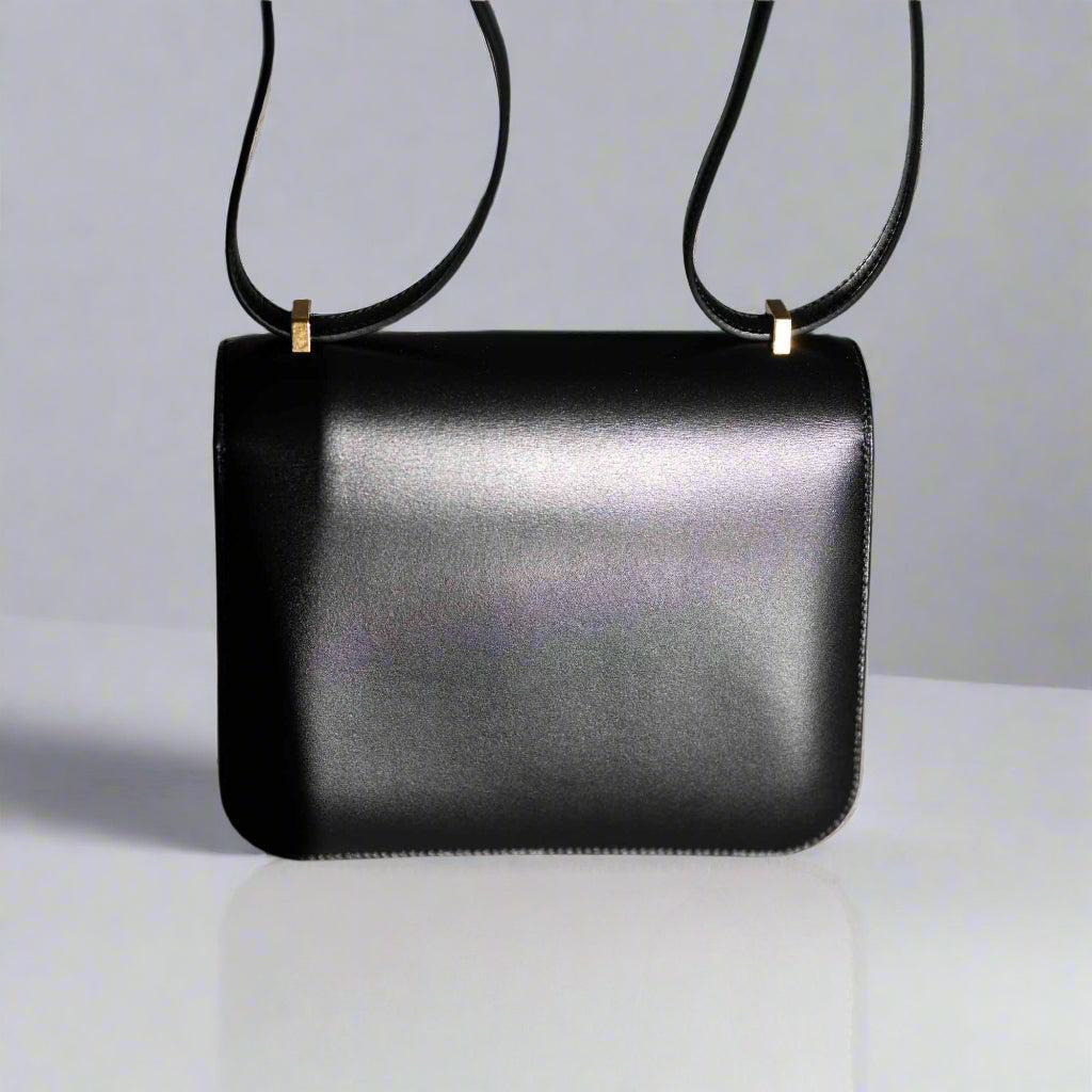 Hermès Constance 18 Mini III Mirror Bag Black Tadelakt and Ombré Lizard Hardware、mySite、garminoutage.com