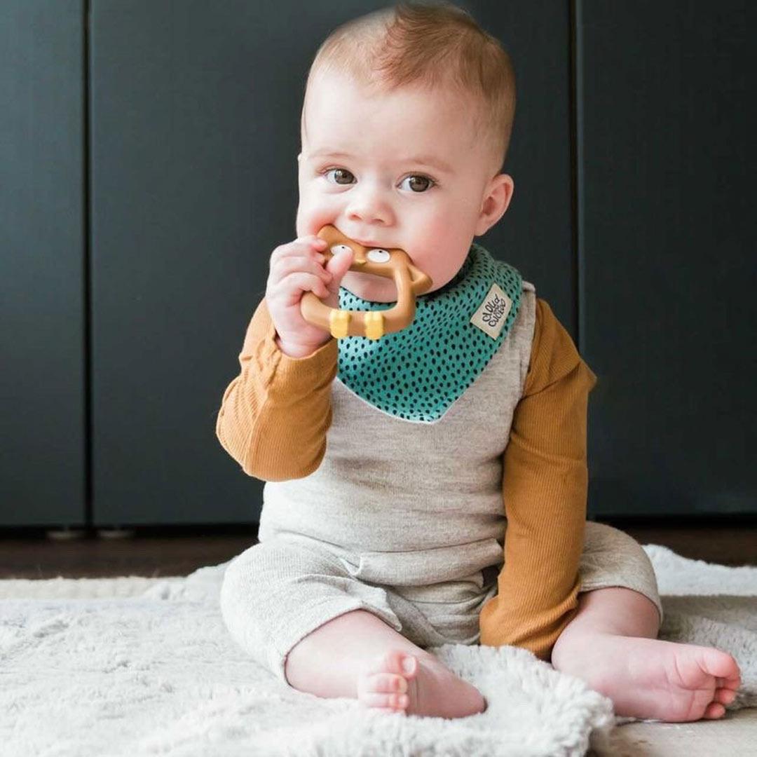  Cloud and Cuckoo My Friend Hoot Teether - Brown、mySite、merchandisen