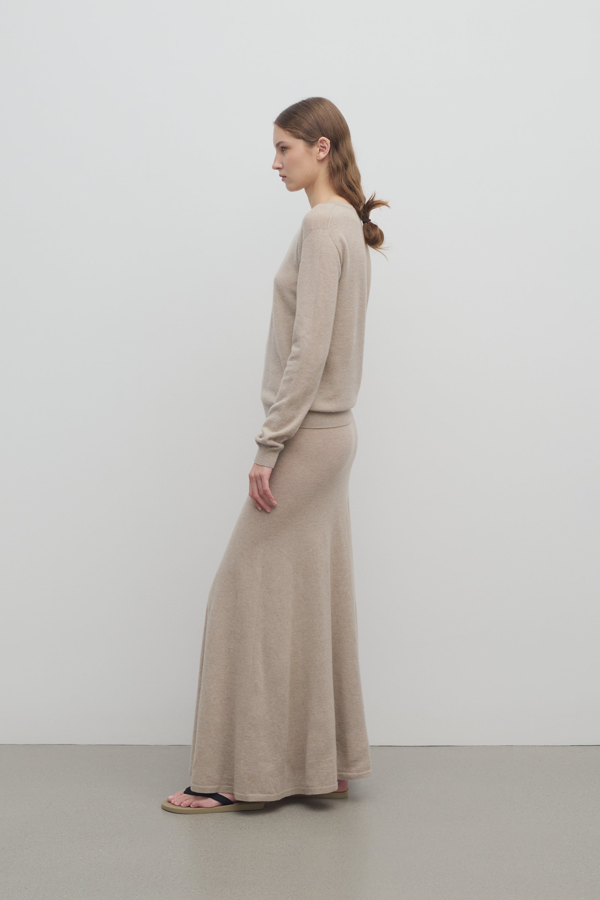 Jovian Skirt in Cashmere、mySite、aoinhome