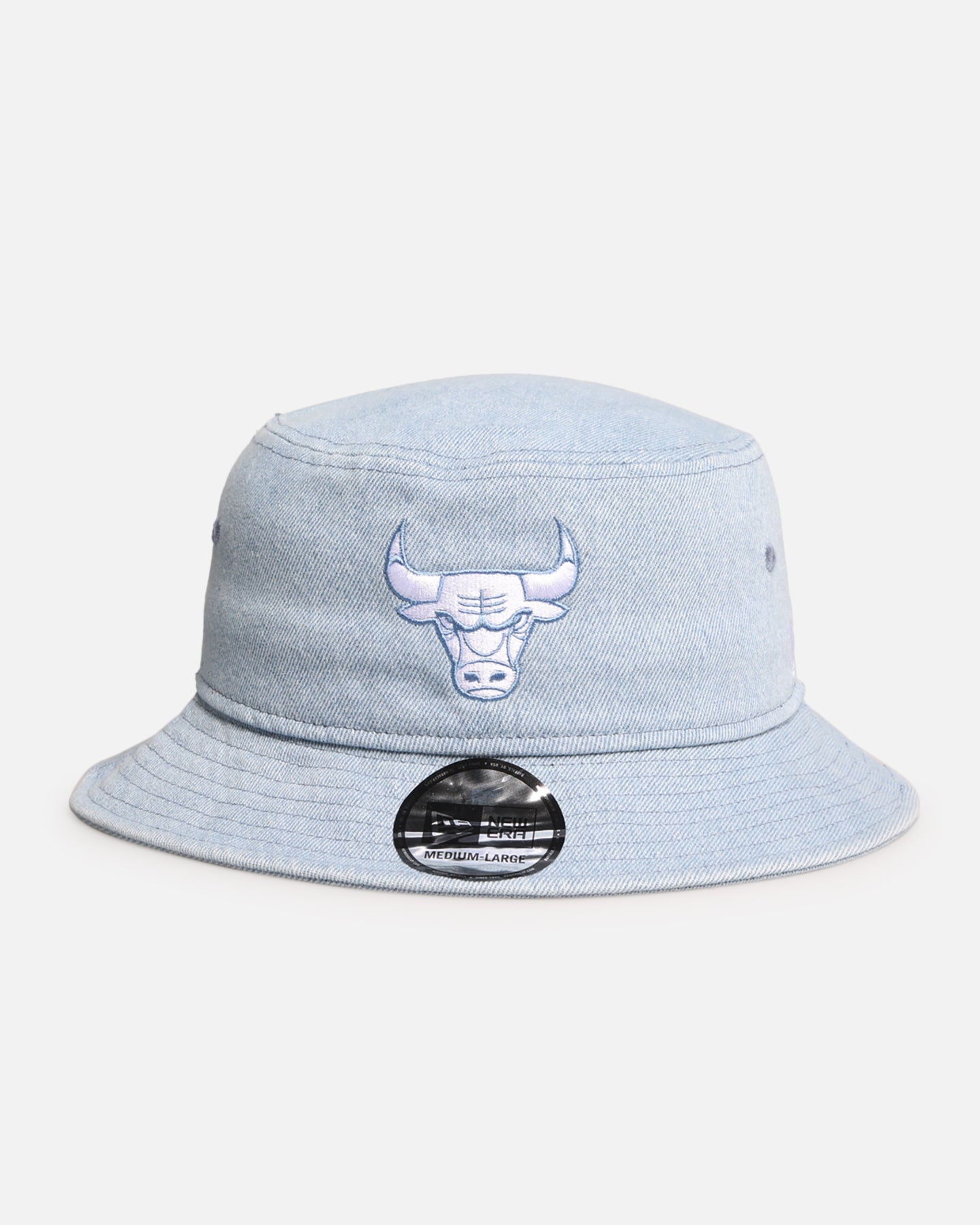 New Era Chicago Bulls 'Washed Denim' Bucket Hat Blue Washed Denim、mySite、zt4zffjzw