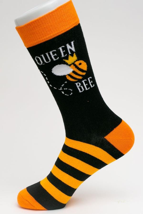 Queen Bee Socks Fun for Feet!、mySite、g9winljtr