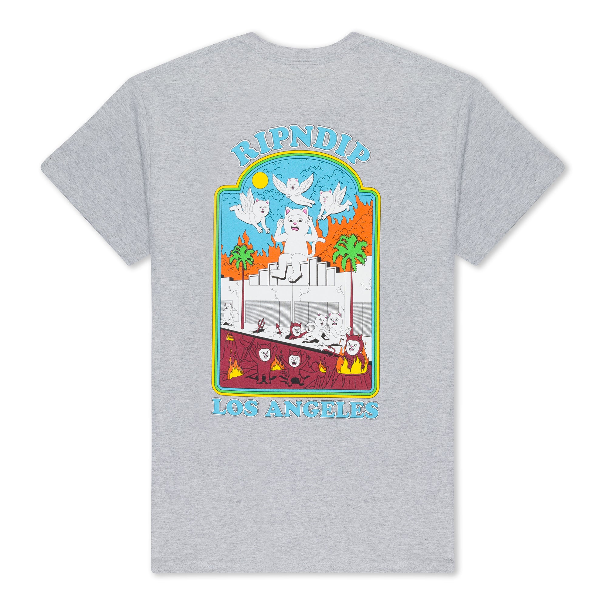  Heaven On Earth Tee (Ash Heather)、mySite、merchandisen