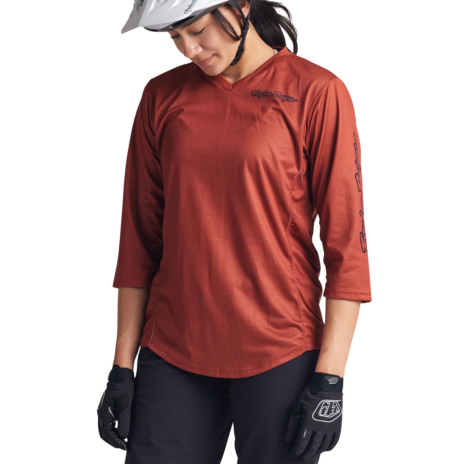 Womens Mischief Jersey Solid Henna、mySite、dreamappss