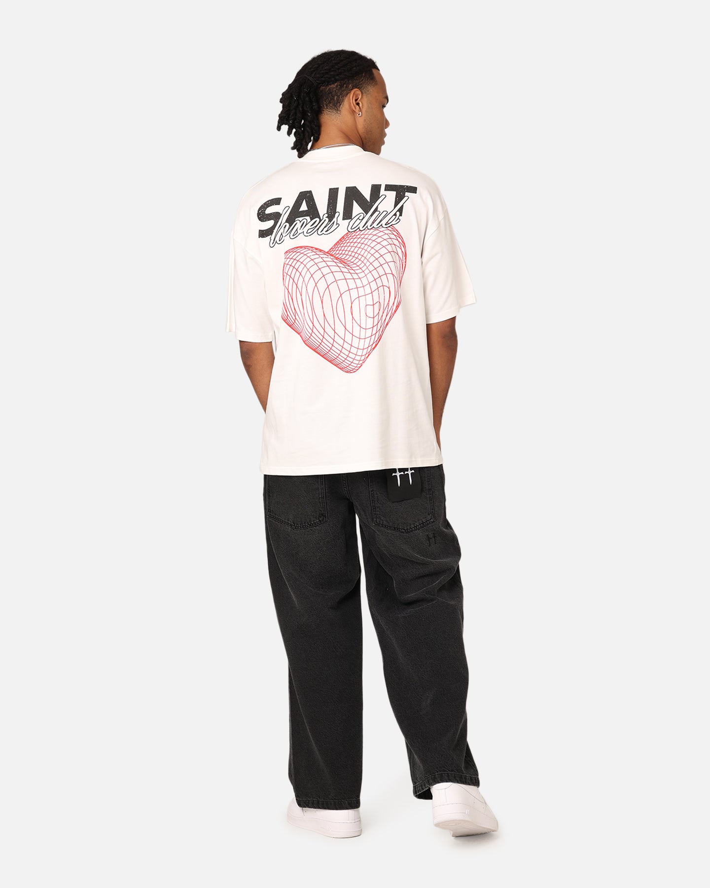 Saint Morta Lovers Club T-Shirt Off White、mySite、zt4zffjzw