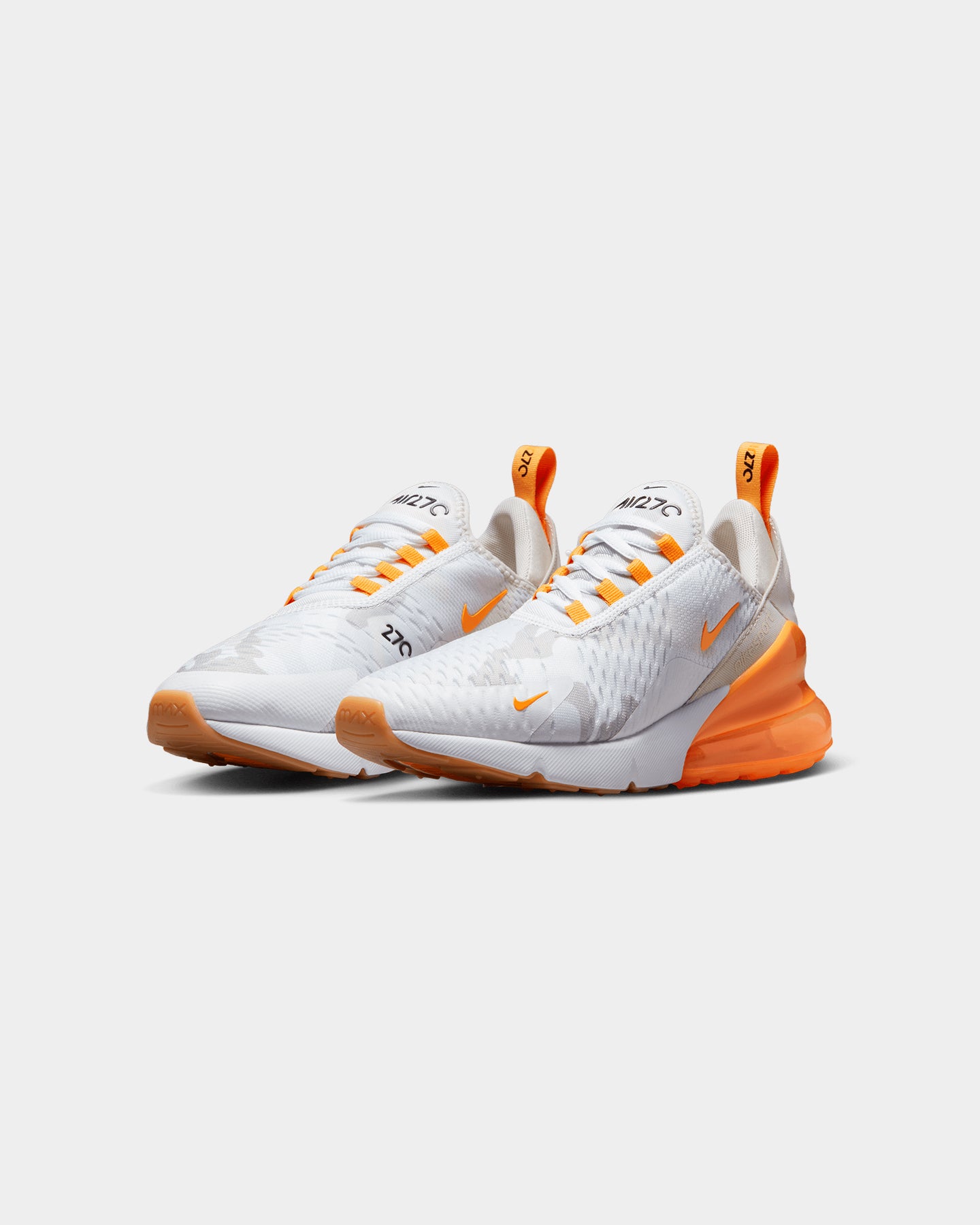 Nike Women's Air Max 270 SE White/Vivid Orange、mySite、zt4zffjzw