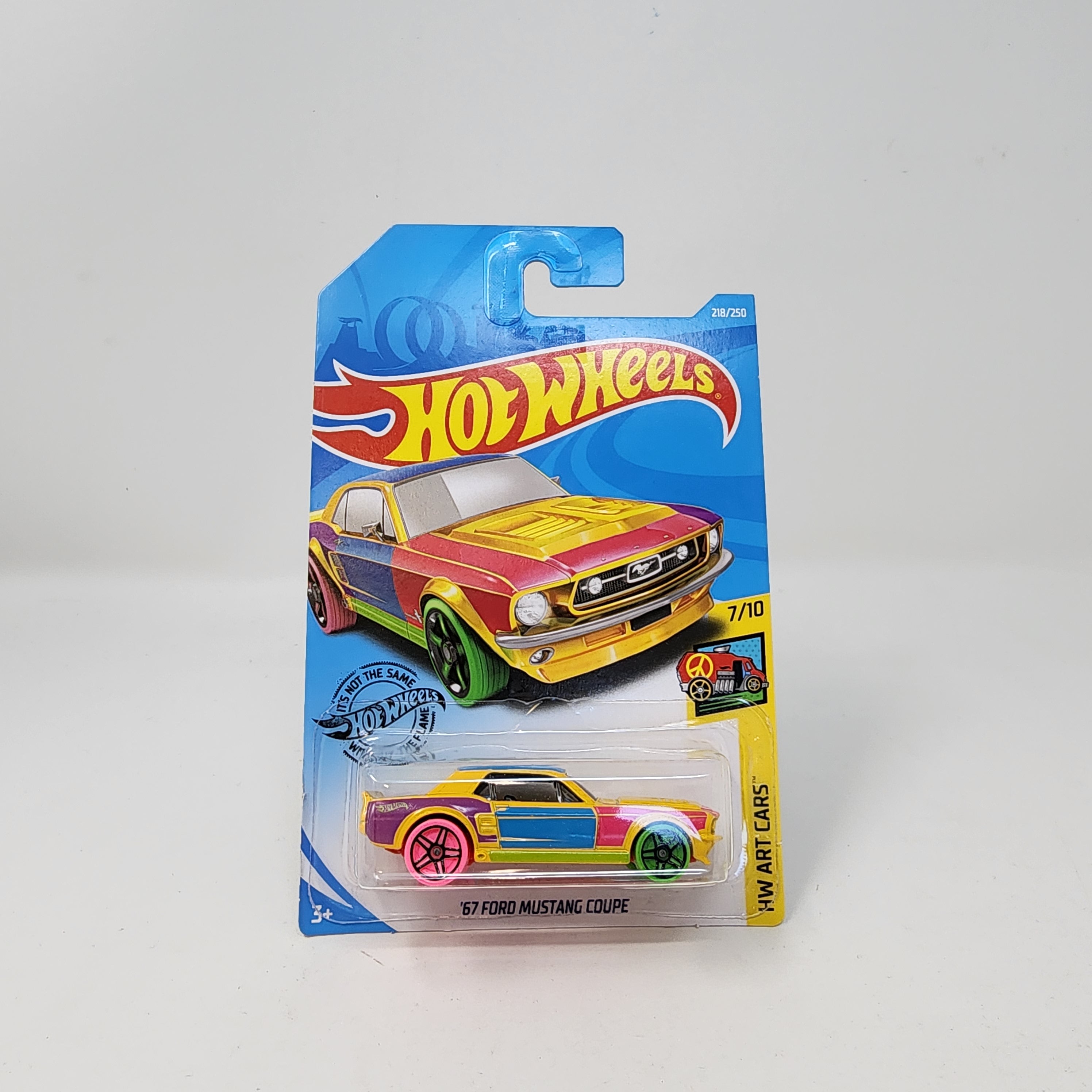 '67 Ford Mustang Coupe #218 * Yellow * 2019 Hot Wheels、mySite、hgirdovlk