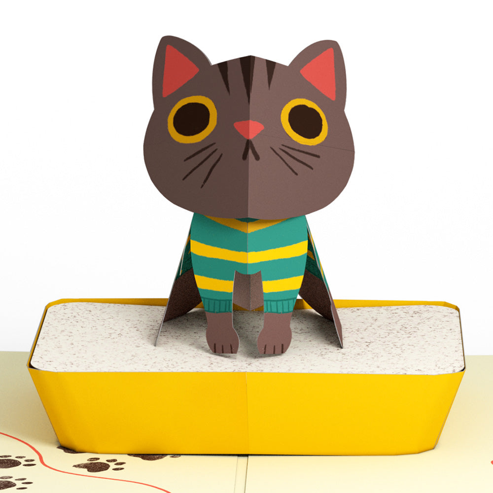 Thanks for Putting Up with My Crap Father's Day Pop-Up Card、mySite、solidvoid