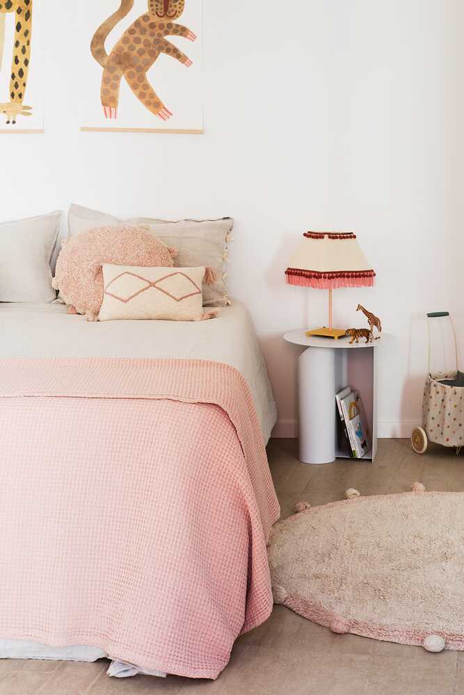 KNITTED CUSHION LITTLE OASIS NATURAL - PALE PINK、mySite、gigharbornorthrealestate