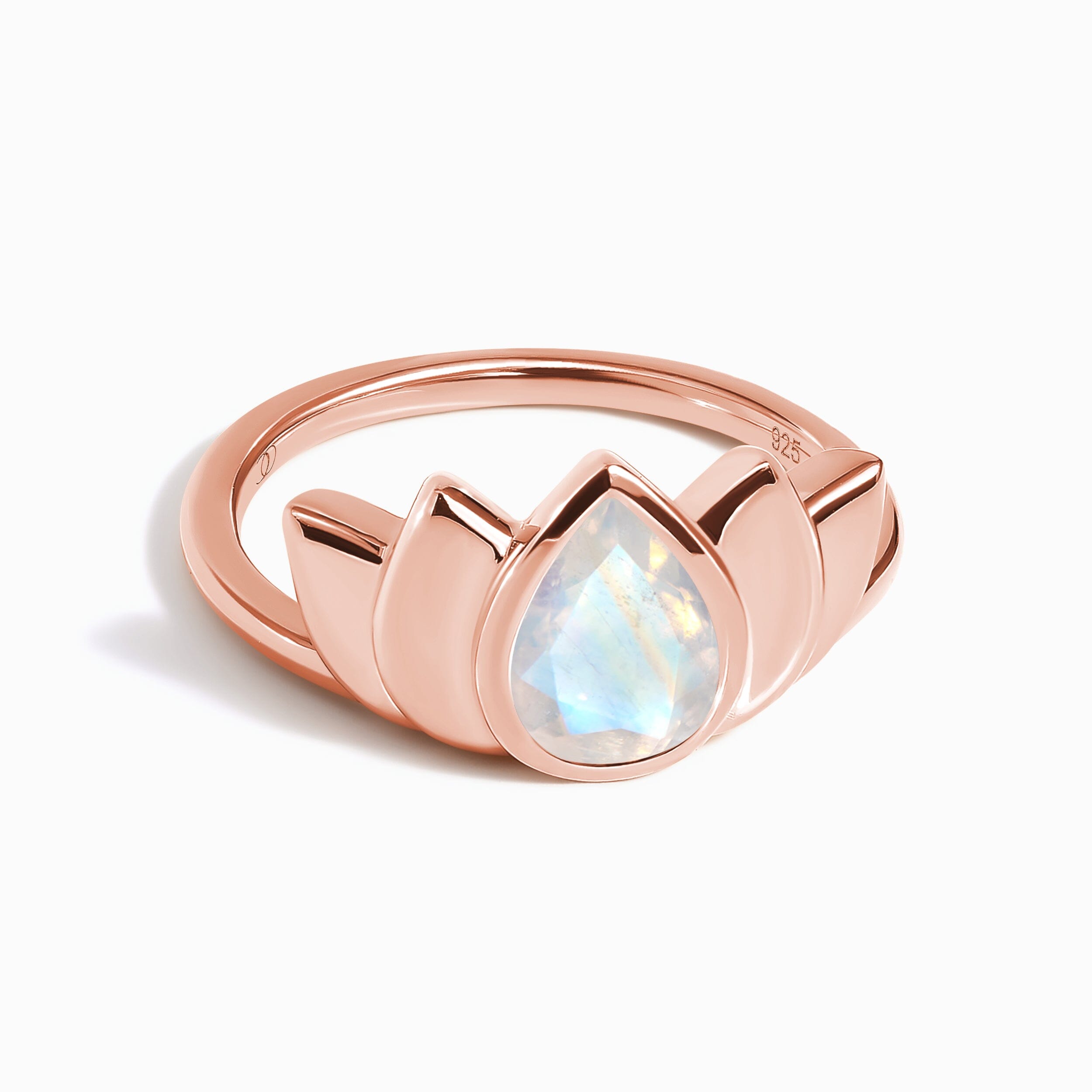 Moonstone Ring - Sacred Lotus、mySite、hinf8tx79