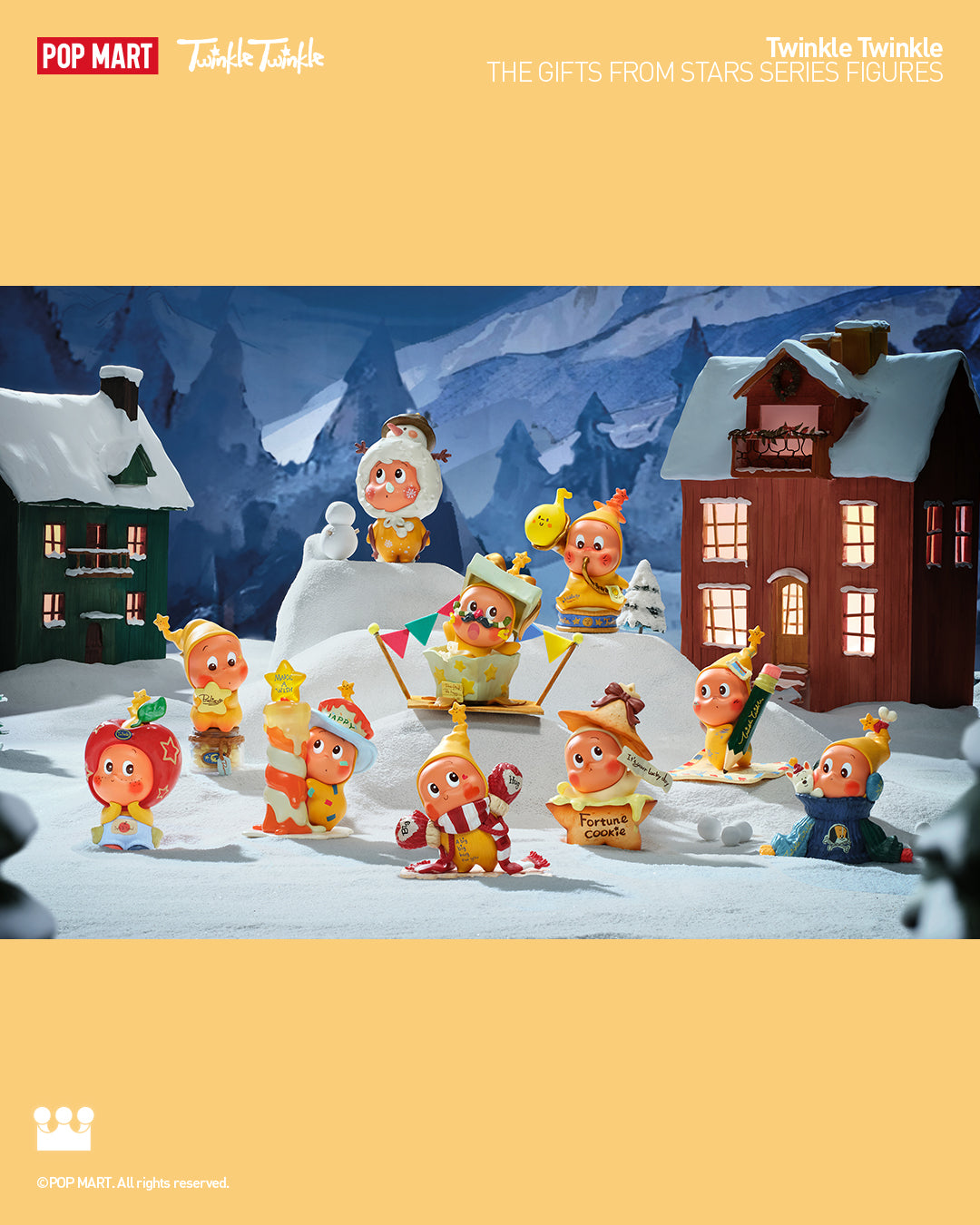  POP MART Twinkle Twinkle The Gifts From Stars Series Figures、mySite、greenlandpopulation