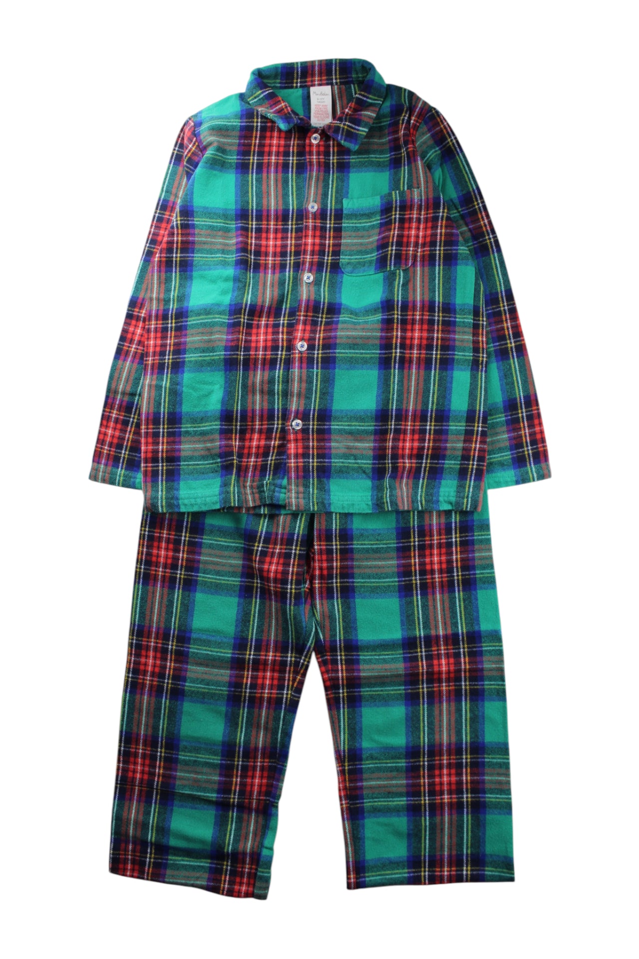 Boden Plaid Pyjama Set 9-10Y、mySite、g9winljtr