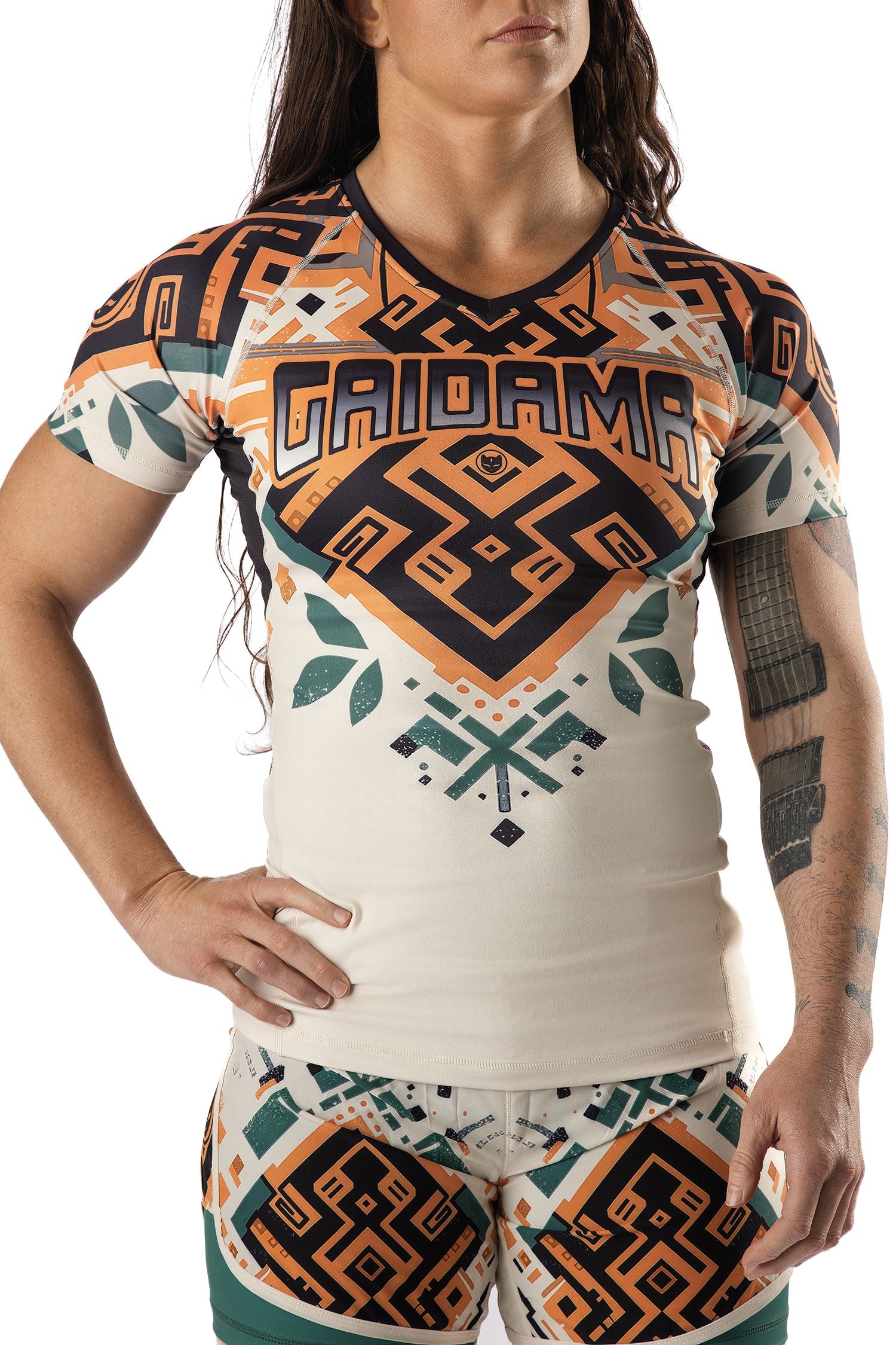 Women's Desert Relic Jiu Jitsu Rashguard - Short Sleeve、mySite、gigharbornorthrealestate