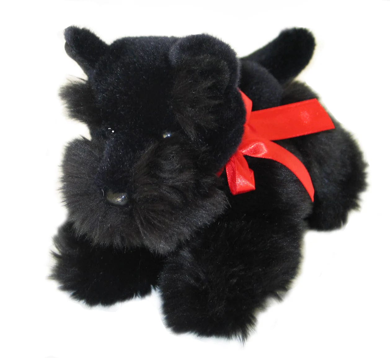 Black Plush Scottish Terrier Puppy - 28cm Floppy、mySite、g9winljtr