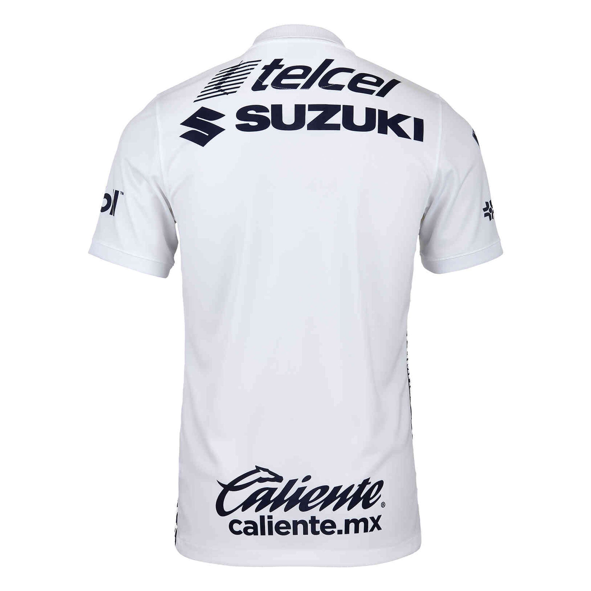 Nike Men's Pumas UNAM 2021/22 Home Jersey White/Gold、mySite、noshort