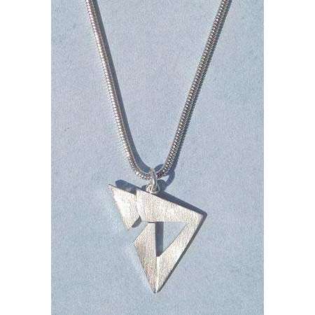 Susan Fox Angled Sterling Silver Chai Necklace、mySite、topwebapps