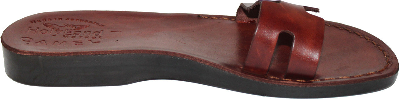  Holy Land Market Men/Women Biblical Jesus Leather Sandals/Slides From Jerusalem (Lydia Style)、mySite、elrpsem3k