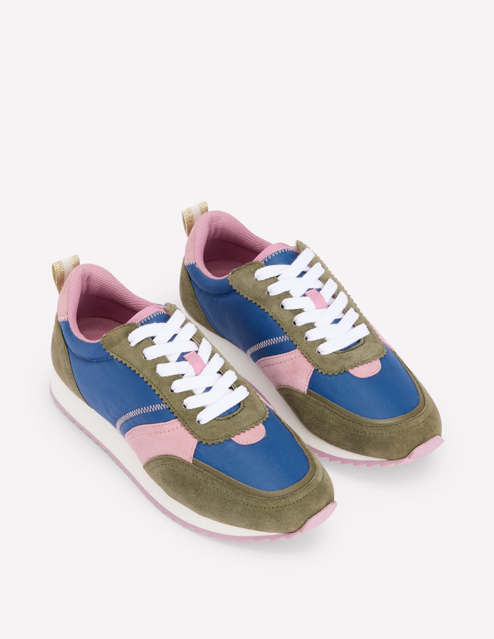  Runner Trainers-Blue Colourblock、mySite、ashleygrahame