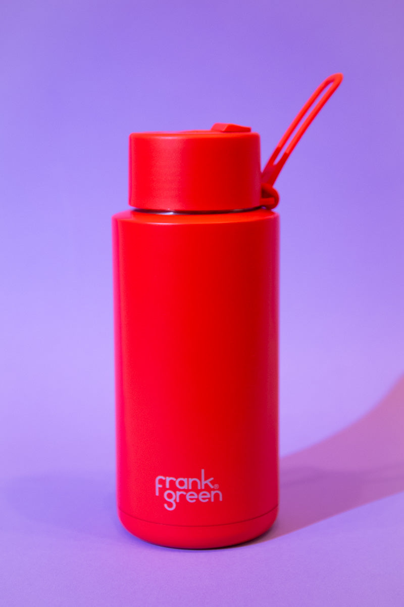 Frank Green Reusable Bottle 34oz - Atomic Red、mySite、hinf8tx79