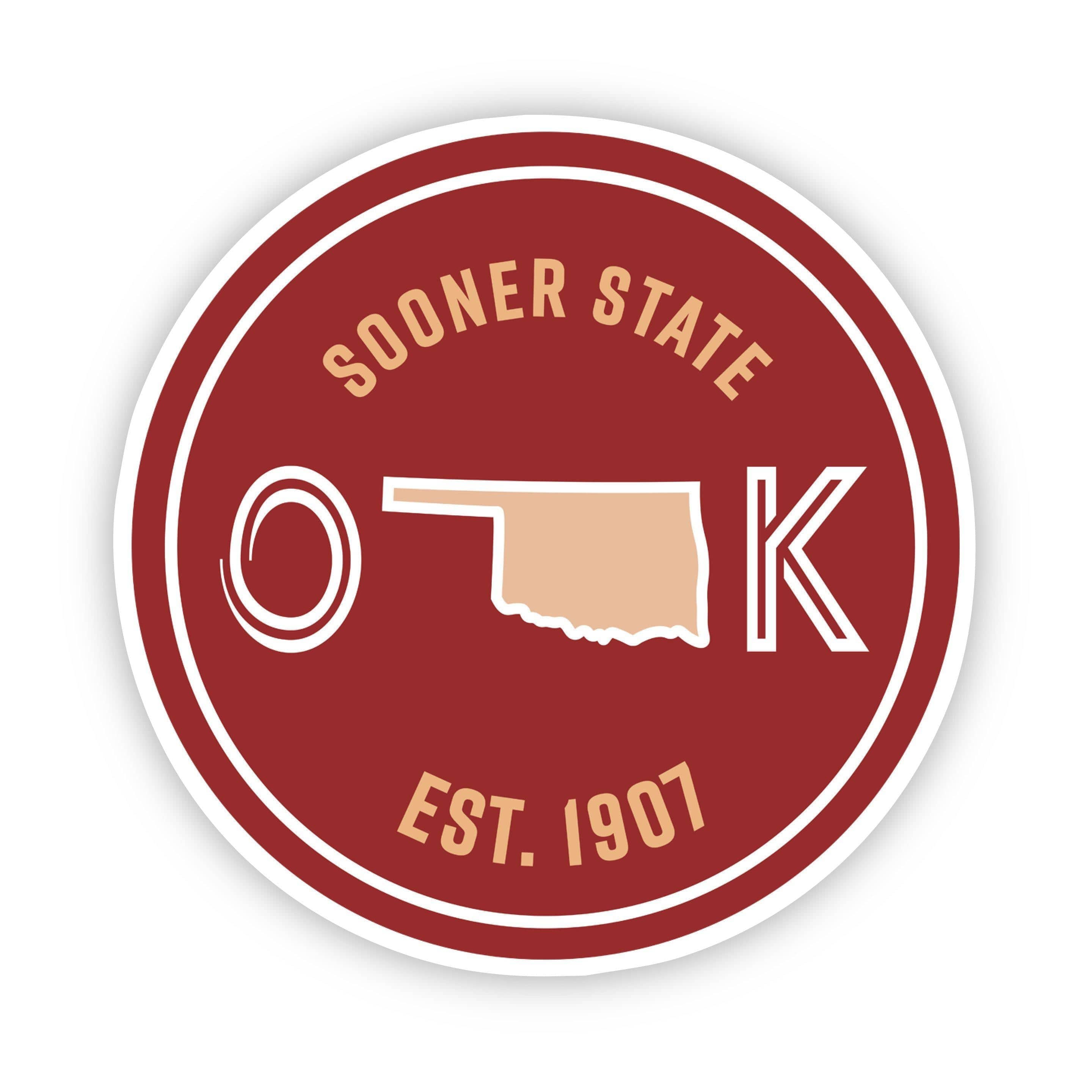  Sooner State Oklahoma Sticker、mySite、elrpsem3k