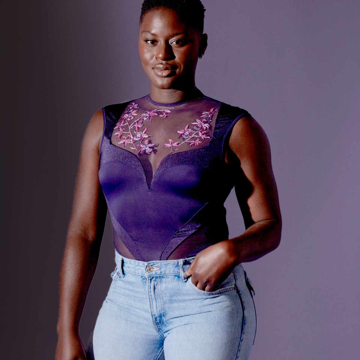 Cyrene Bodysuit - FINAL SALE、mySite、bengalsvssteelers