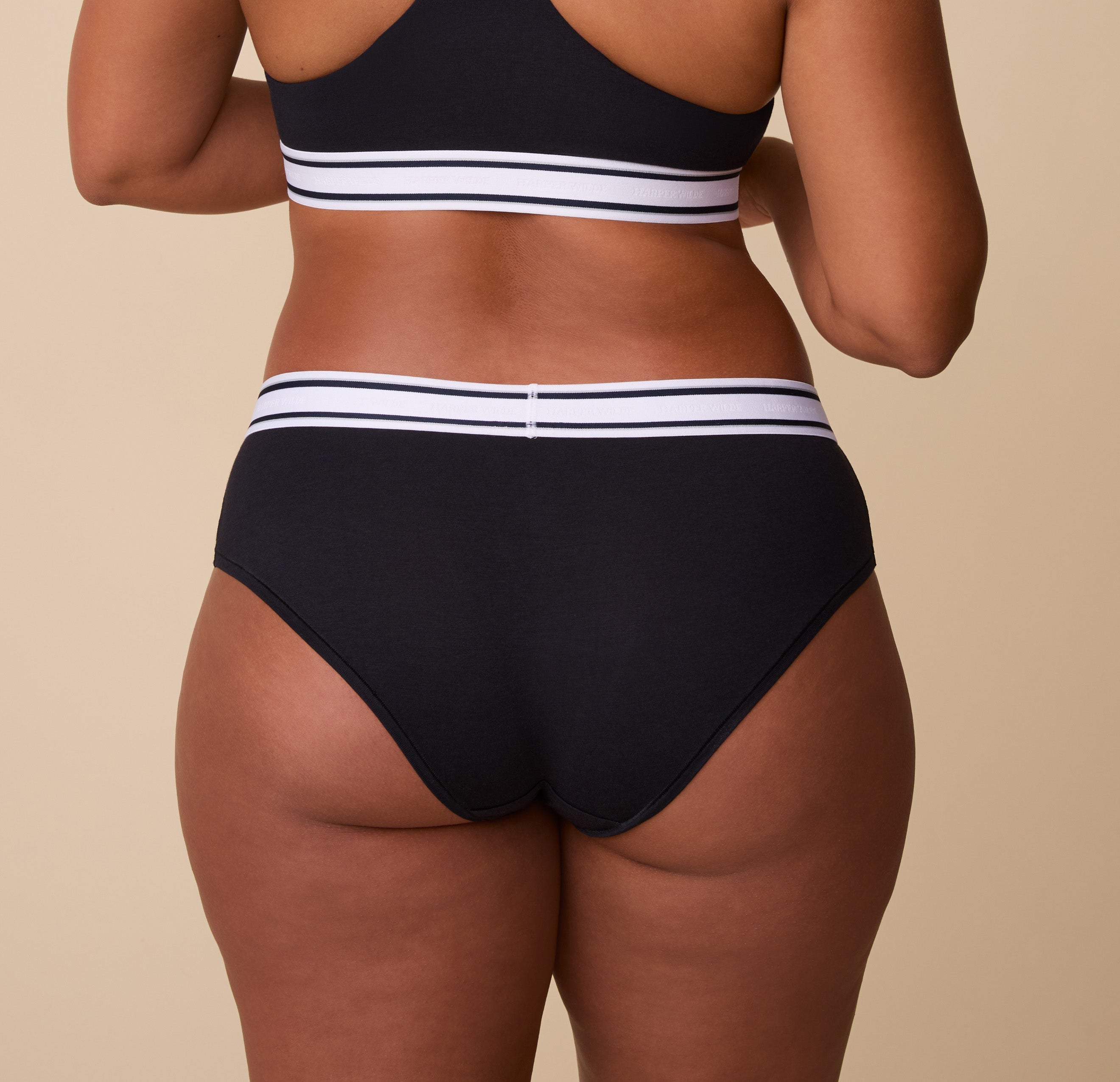 Cloud Cotton Retro Hiphugger - Black、mySite、bengalsvssteelers