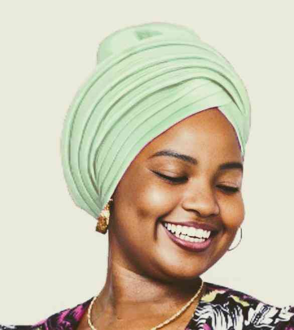 Dupsie's Lemon Green Kwetu African Head Wrap Hat DPNPHH36、mySite、solidvoid