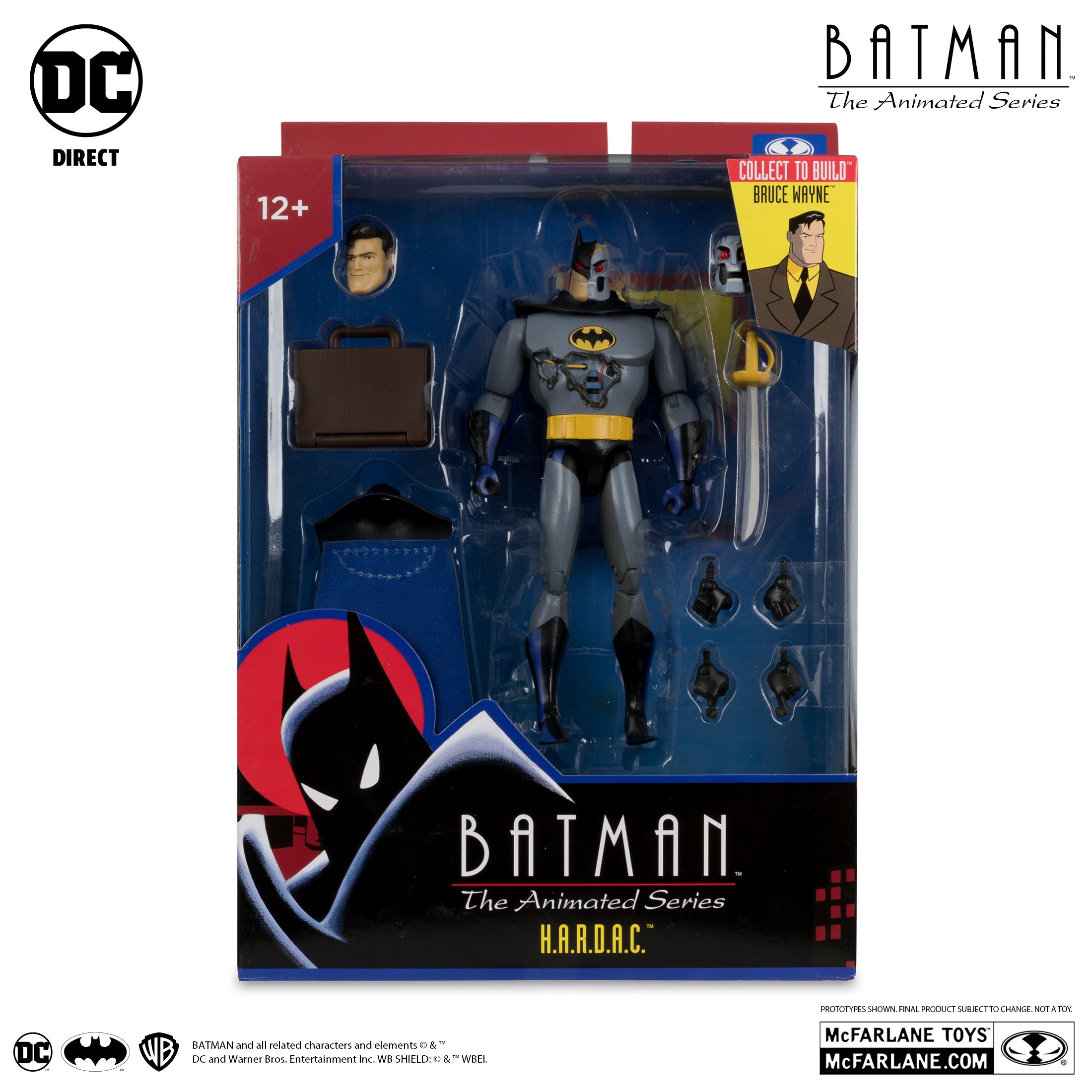 DC Direct Exclusive Batman The Animated Series COMPLETE SET OF 4 (Bruce Wayne BAF)、mySite、hgirdovlk