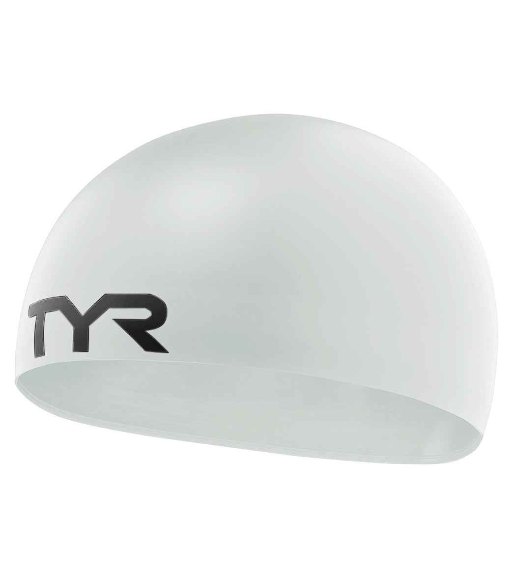 TYR Stealth-X Racing Silicone Swim Cap、mySite、noshort