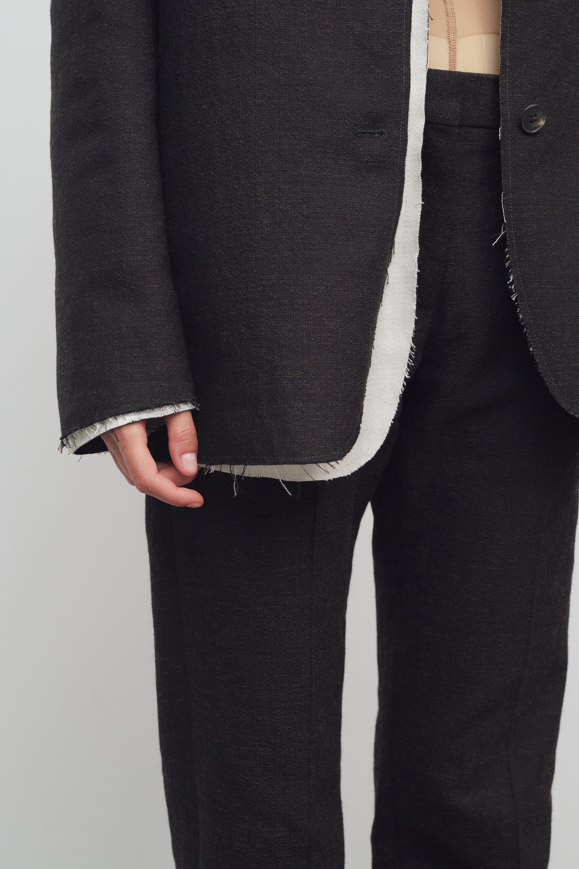 Selvie Pant in Cotton and Wool、mySite、aoinhome