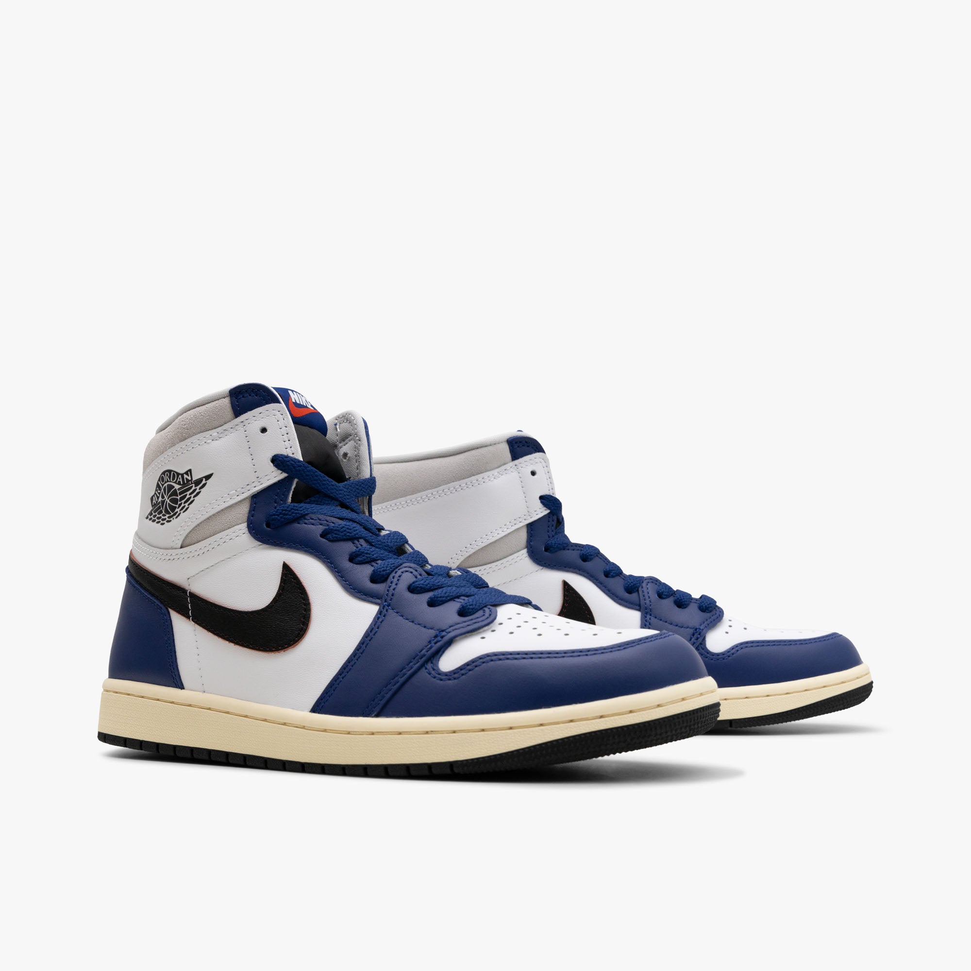  Jordan 1 Retro High OG White / Black / Neutral Grey - Deep Royal Blue、mySite、merchandisen
