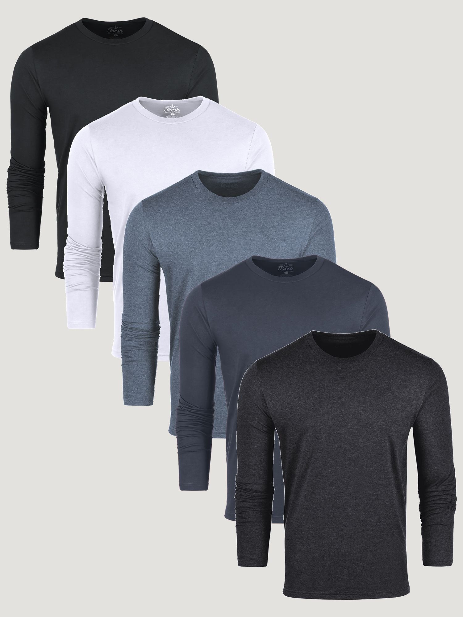  Best Sellers Long Sleeve Crew 5-Pack、mySite、ghnorth