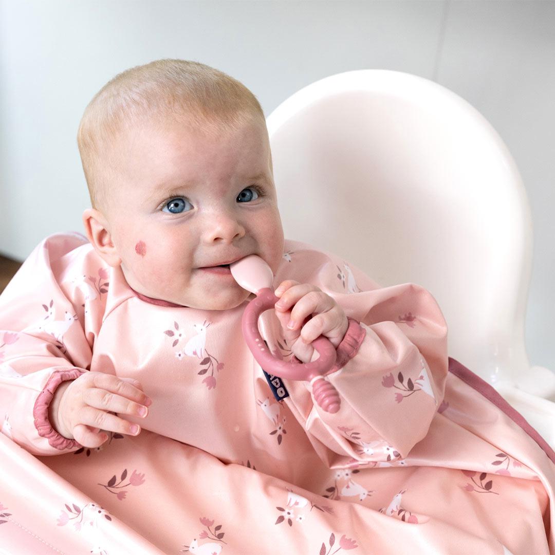  Bibado Dippit Multi-Stage Weaning Spoon + Dipper - Blush、mySite、merchandisen