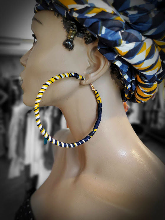 African Print Giga Hoop Earrings-DPHG100JL、mySite、solidvoid