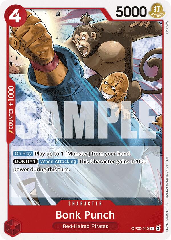 Bonk Punch (Reprint) Starter Deck: Red Shanks、mySite、waistdrama