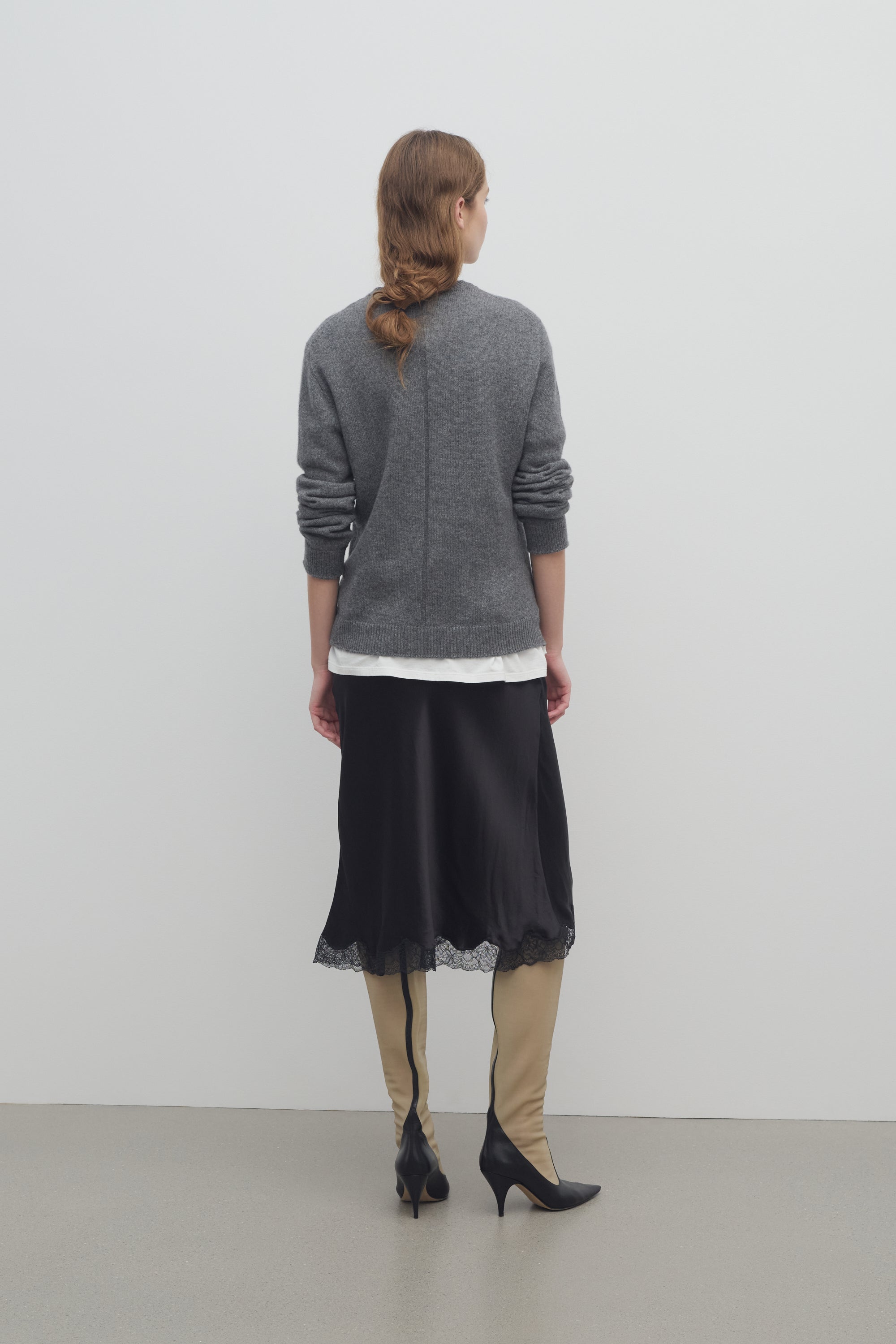 Irene Skirt in Silk、mySite、aoinhome