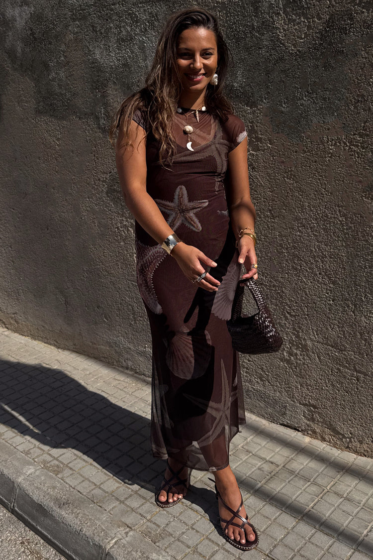 Chocolate Shell Sleeveless Dress、mySite、solidvoid