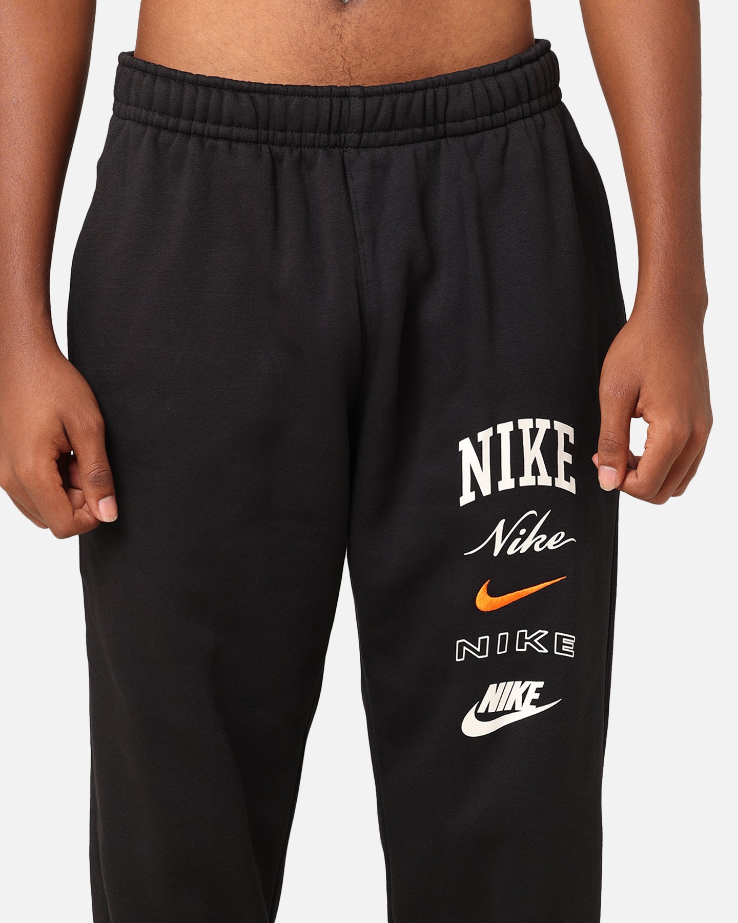 Nike Club Fleece Pants Black/Sail、mySite、zt4zffjzw