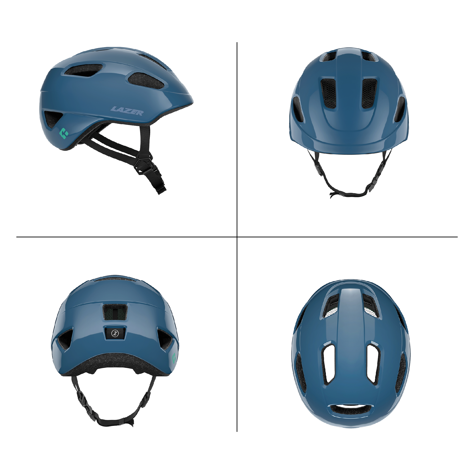  Lazer Pnut KinetiCore Toddlers' Helmet - Steel Blue、mySite、ghnorth