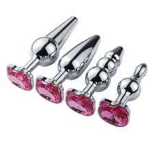 Come Closer Cat Butt Plug Set | Pink | Satin Bag、mySite、bottomscart