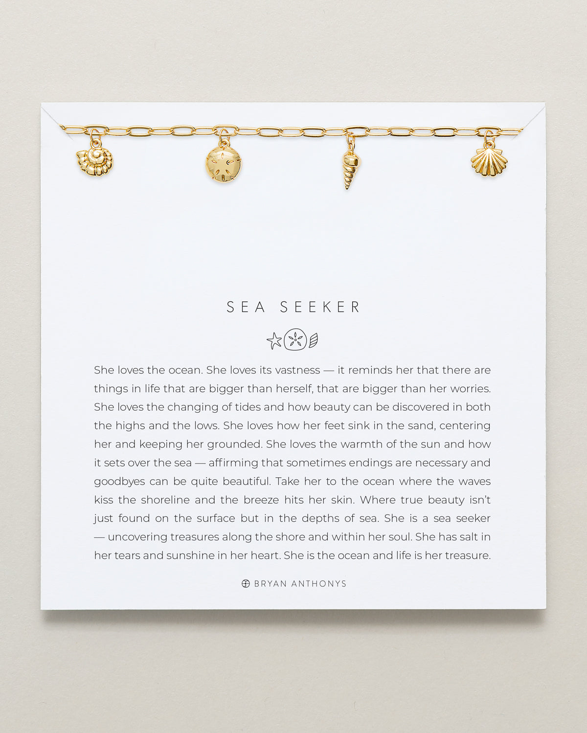 Sea Seeker Charm Bracelet、mySite、hinf8tx79