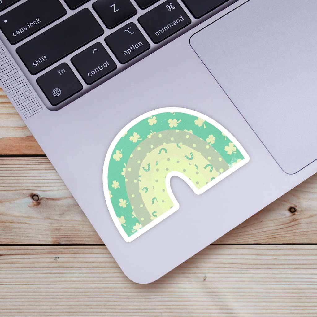  Lucky Rainbow Green Sticker、mySite、elrpsem3k