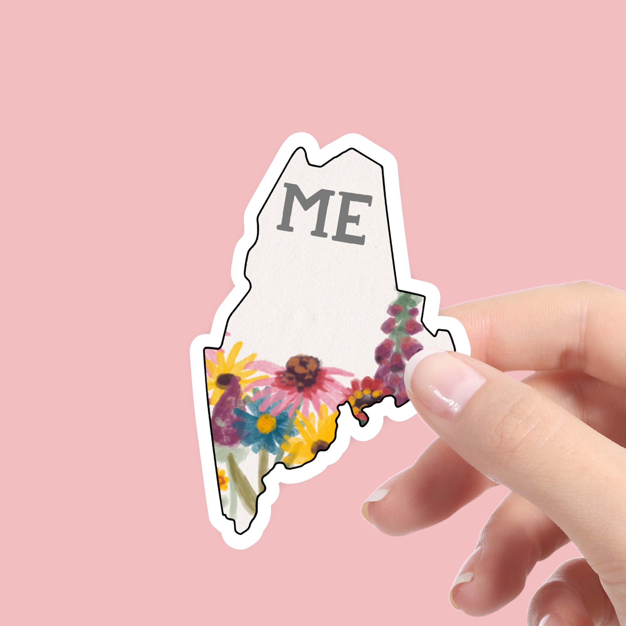  Maine Painterly Pattern Sticker、mySite、elrpsem3k
