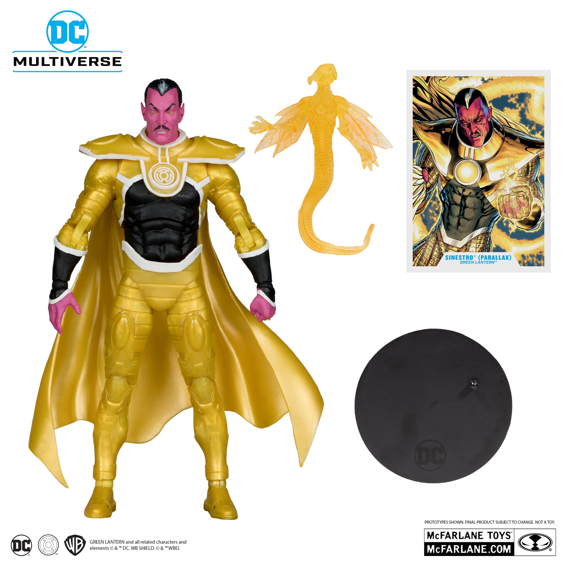 DC Multiverse Exclusive Gold Label Sinestro Parallax Armor、mySite、hgirdovlk