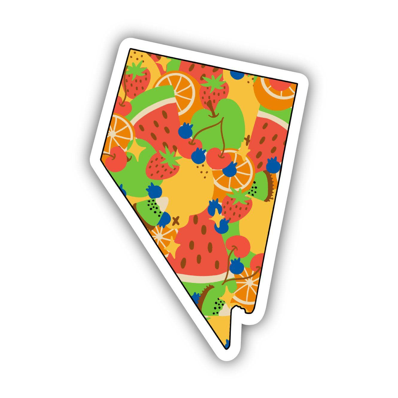  Nevada Fruit Pattern Sticker、mySite、ghnorth