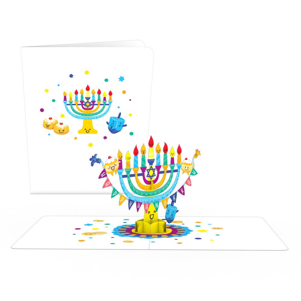 Playpop Card™: Hanukkah Menorah、mySite、solidvoid