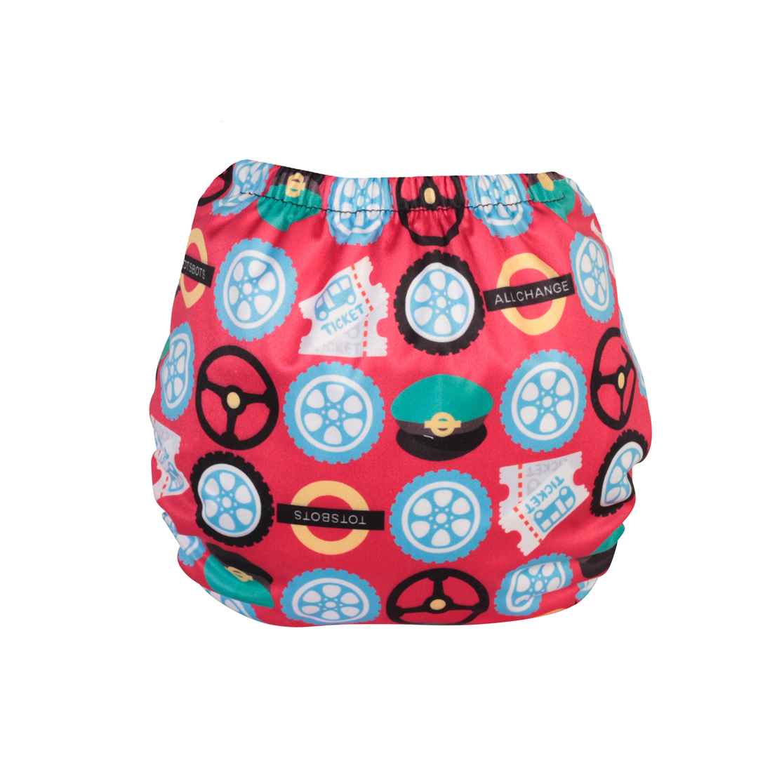  TotsBots Bamboozle Nappy Wrap - Wheels on the Bus、mySite、merchandisen