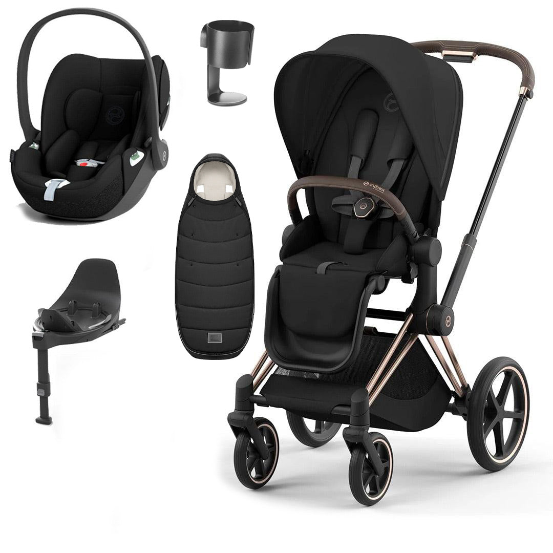  CYBEX Priam Cloud T Ultimate Travel System - Sepia Black、mySite、merchandisen